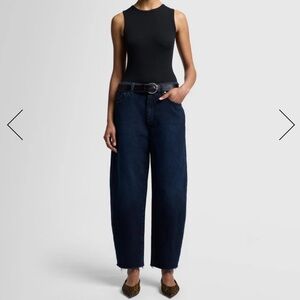 7 for all Mankind Jeans (barrel jeans) Dark Indigo